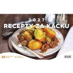 NOTIQUE Stolní Recepty za kačku 23,1 x 14,5 cm 2027 – Sleviste.cz