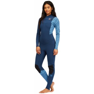 Dámský Billabong 5/4m Synergy chest zip Blue Wave – Hledejceny.cz