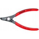 KNIPEX - Kleště precizní, na pojistné kroužky Ø 3-10mm - vnitřní, zahnuté - 130mm, velké opěrné plochy na hrotech (4921A01) – Zbozi.Blesk.cz