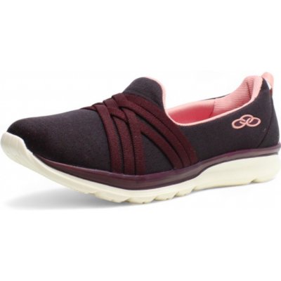 DÁMSKÉ TENISKY NAZOUVACÍ OLYMPIKUS LIFE/648 BORDOVÁ – Zboží Dáma