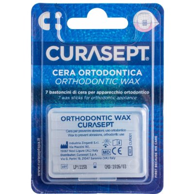 Curasept Orthodontic Wax 7 tyčinek v pouzdru – Hledejceny.cz