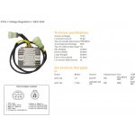 DZE regulátor napětí ARCTIC CAT 650 04-06 (OEM-0430-035, 0430-046) 12V35A | Zboží Auto