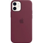 Apple iPhone 12 mini Silicone Case w/ MagSafe Plum, MHKQ3ZE/A – Zboží Živě