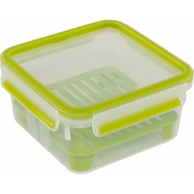 Emsa Clip&Go Food Storage Box green 1,3 l – Zboží Mobilmania
