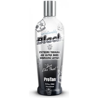 Pro Tan Unbelievably Black 25x Ultra Dark Bronzing Lotion 250 ml – Zboží Dáma
