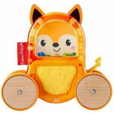 Mattel Fisher-Price Zvířátka na kolečkách liška oranžová