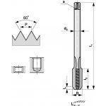 Bučovice Tools Závitník strojní M33x0,75 ISO2 (6H) HSS přímá drážka DIN 374 - BU182-334 – Hledejceny.cz
