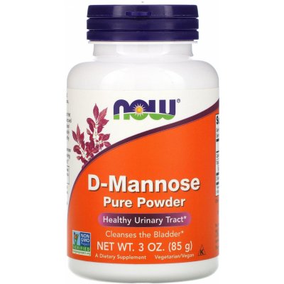 Now Foods D-Mannose D-manóza Čistý prášek 85 g
