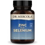 Dr. Mercola Zinek 15 mg plus selen 200 mcg 90 kapslí – Hledejceny.cz