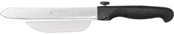 Gastro Nůž vlnkovaný s distančním protikusem 18 cm