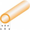 Modelářské nářadí Raboesch profil ASA trubka transparentní oranžová 3x4x330mm 5