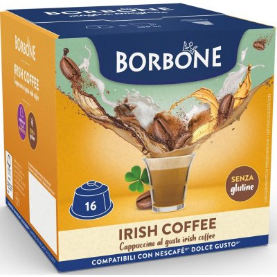 Caffé Borbone Irish Coffee kapsle do Dolce Gusto 16 ks