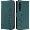 Pouzdro a kryt na mobilní telefon Sony Pouzdro Smile case Sony Xperia 1 IV zelené