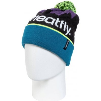 Meatfly Robb beanie Petunia teal blue – Zboží Dáma
