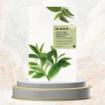 Mizon plátýnková 3D maska se zeleným čajem pro hydrataci a vitalitu pleti Joyful Time Essence Mask Green Tea 23 g – Zboží Dáma