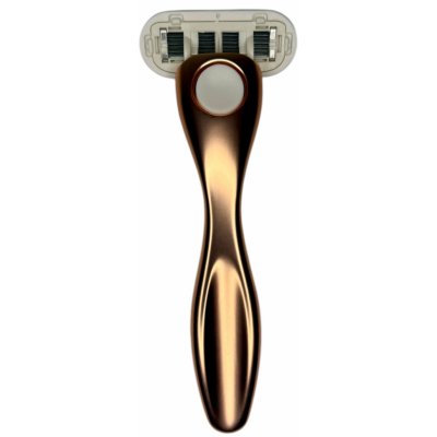 Žiletkárna kovový holící strojek 55 růžovo zlatý – Zboží Mobilmania