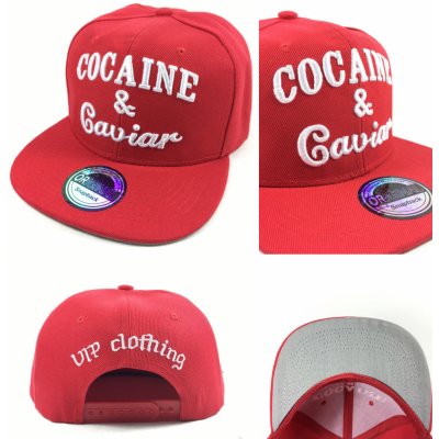 Crooks & Castles Snapback Cocaine & Caviar Červená – Hledejceny.cz