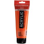 Amsterdam Standard akrylová barva 250 ml 276 Azo Orange – Hledejceny.cz