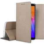 Pouzdro Smart Case Book Huawei Y5P zlaté – Zboží Živě