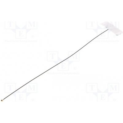 MOLEX 206560-0300 Anténa; BEIDOU,GNSS,GPS; 0,5dBi,0,9dBi; na plochý kabel; U.FL