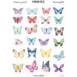 Samolepky MINIMEE - Motýli