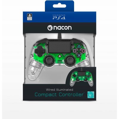 Nacon Wired Compact Controller PS4 PS4OFCPADCLGREEN – Zboží Živě