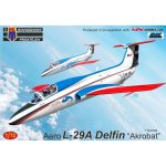 Kovozávody Prostějov Aero L-29A Delfín "Akrobat" 1:72 – Sleviste.cz