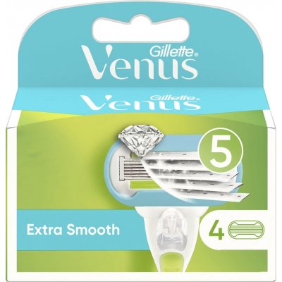 Gillette Venus Extra Smooth 4 ks – Hledejceny.cz