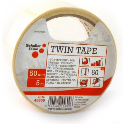 Schuller Twintape Oboustranná páska na koberce 50 mm x 25 m – Sleviste.cz