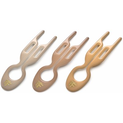 Fiona Franchimon Nº 1 Hairpin | Paris Collection | Soft Beige, Satin Sand & Smooth Caramel – Hledejceny.cz