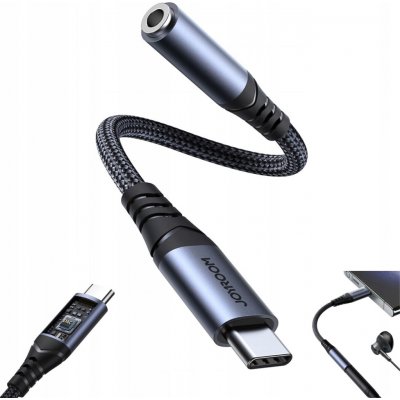 Joyroom SY-C01 Type-C na 3,5 mm černý – Hledejceny.cz