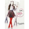 Dětské punčocháče Gatta punčochové kalhoty Rosabella 60 den ferrari/odstín červené