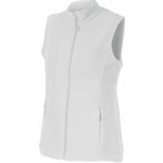 Lambeste LMB dámská fleecová vesta na zip bílá – Zboží Mobilmania