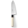 Kuchyňský nůž Hendi Nůž Santoku Světlé dřevo L 295 mm