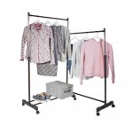 HomeLife Twin 162 x 160 x 43 cm černý – Zboží Dáma