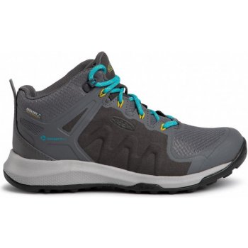 Keen Explore Mid WP W steel grey/bright turquoise šedá