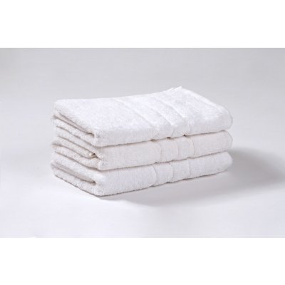 Profod Hotel 2S Bílé Froté ručník pro hotely nízká smyčka 450 g/m2 bílá 30 x 50 cm – Zboží Mobilmania