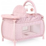 Bayer Design Postýlka pro panenku Dolls Multi Bed růžová se vzorem – Sleviste.cz