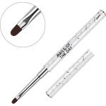 NAILSOFTHEDAY Professional Brush Oval 9 mm – Zboží Dáma