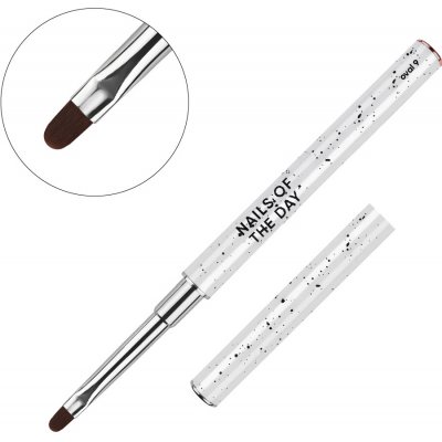 NAILSOFTHEDAY Professional Brush Oval 9 mm – Zboží Dáma