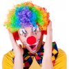 Karnevalový kostým paruka klaun barevná