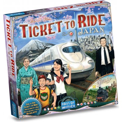 Days of Wonder Ticket to Ride Japan & Italy Map Collection – Zboží Živě