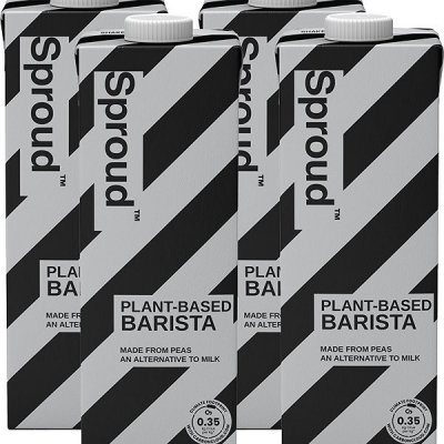 Sproud Barista hrachový nápoj 4 x 1 l – Sleviste.cz
