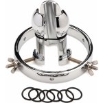 Master Series Forced Spread Stainless Steel Anal Explorer Silver – Zboží Dáma