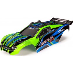 Traxxas karosérie Rustler 4X4 zeleno-modrá