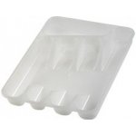 příborník 33,5x26,5x5cm, transp.,5přihr., plast – Sleviste.cz