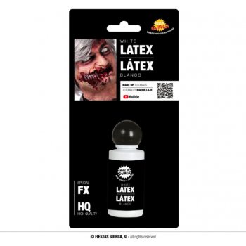 Latex bílý FX efekt