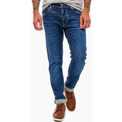 Pepe Jeans pánské džíny Spike 000 tmavě modré – Zboží Mobilmania
