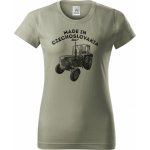 Zetor 2011 3011 4011 V8 Dámské tričko Basic – Sleviste.cz