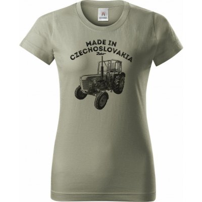 Zetor 2011 3011 4011 V8 Dámské tričko Basic – Sleviste.cz